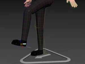 Character120 Rigged Chef 3D Model