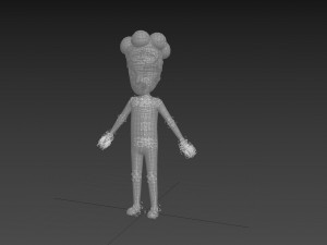 Character120 Rigged Chef 3D Model