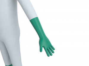 Character121 Rigged Man In Hazmat Suit Model 3D
