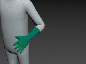 Character121 Rigged Man In Hazmat Suit Model 3D