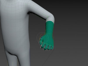Character121 Rigged Man In Hazmat Suit Model 3D