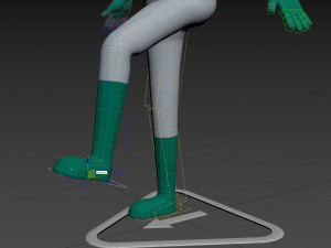 Character121 Rigged Man In Hazmat Suit Model 3D