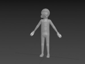 Character121 Rigged Man In Hazmat Suit Model 3D