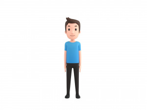 Character122 Rigged Man 3D Model