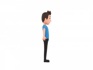 Character122 Rigged Man 3D Model