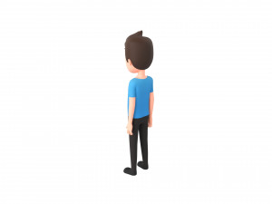 Character122 Rigged Man 3D Model