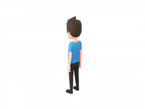 Character122 Rigged Man 3D Model