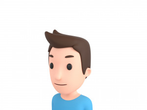 Character122 Rigged Man 3D Model