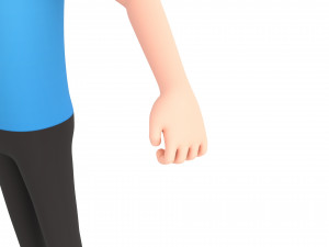 Character122 Rigged Man 3D Model