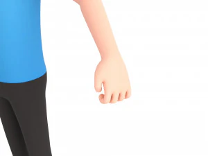 Character122 Rigged Man 3D Model
