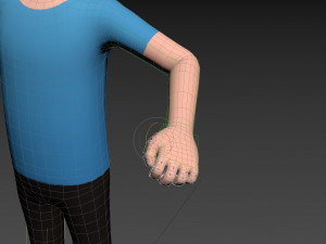 Character122 Rigged Man 3D Model