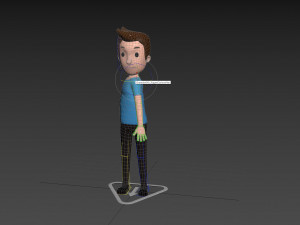 Character122 Rigged Man 3D Model