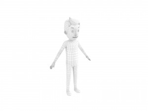 Character122 Rigged Man 3D Model