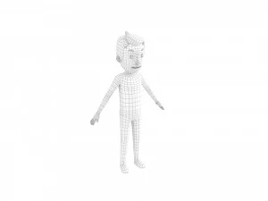 Character122 Rigged Man 3D Model