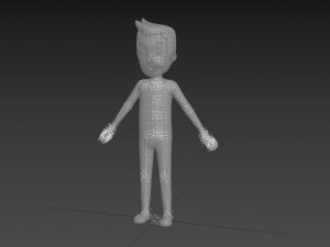 Character122 Rigged Man 3D Model