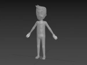 Character122 Rigged Man 3D Model
