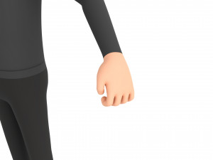 Character123 Rigged Robber 3D 모델