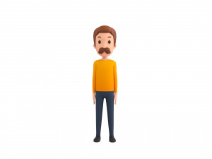 Character124 Rigged Man Modelo 3D