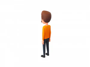 Character124 Rigged Man 3D Model