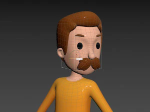 Character124 Rigged Man 3D Model