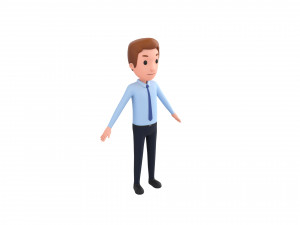 Character125 Rigged Man 3D 模型