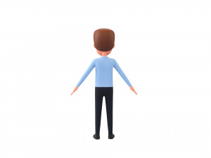 Character125 Rigged Man 3D 模型
