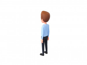 Character125 Rigged Man 3D 模型