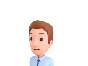 Character125 Rigged Man 3D 模型