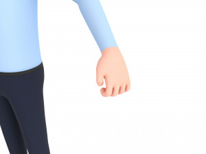 Character125 Rigged Man 3D 模型