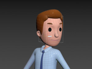 Character125 Rigged Man 3D 模型