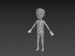 Character125 Rigged Man 3D 模型