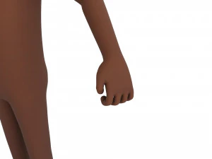 Character126 Rigged Bear 3D Model