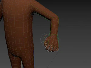 Character126 Rigged Bear 3D Model