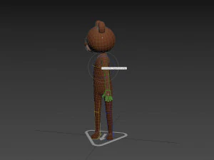 Character126 Rigged Bear 3D Model
