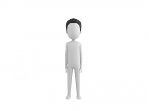 Character127 Rigged Simple Man Modelo 3D