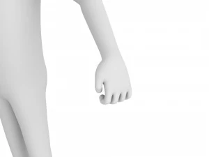 Character127 Rigged Simple Man 3D Model