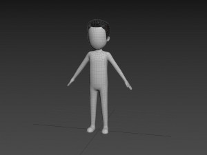 Character127 Rigged Simple Man Modelo 3D