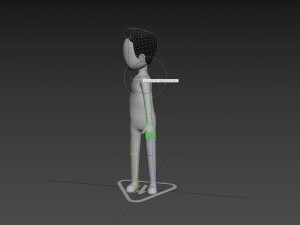Character127 Rigged Simple Man Modelo 3D