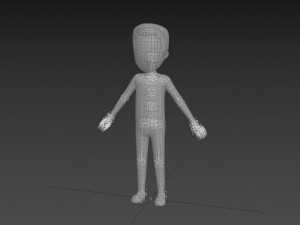 Character127 Rigged Simple Man Modelo 3D