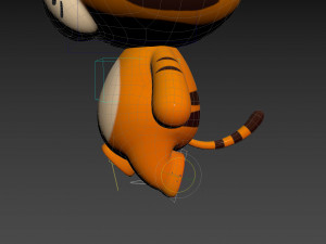 Character128 Rigged Tiger 3D 模型