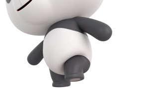 Character129 Rigged Panda Model 3D