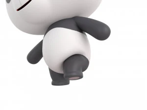 Character129 Rigged Panda 3D Model
