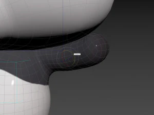 Character129 Rigged Panda 3D Model