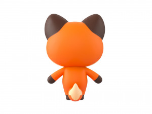 Character131 Rigged Fox 3D मॉडल