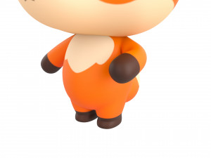 Character131 Rigged Fox 3D मॉडल
