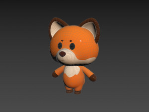 Character131 Rigged Fox 3D मॉडल