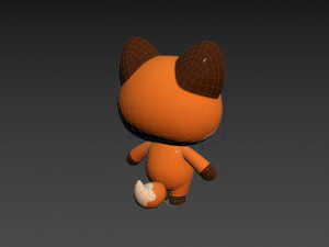 Character131 Rigged Fox 3D मॉडल