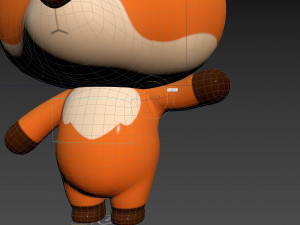 Character131 Rigged Fox 3D मॉडल