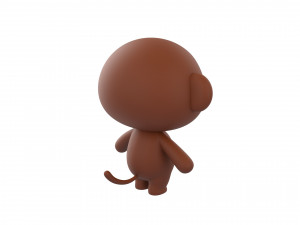 Character134 Rigged Monkey Modèle 3D