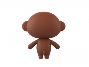 Character134 Rigged Monkey Modèle 3D